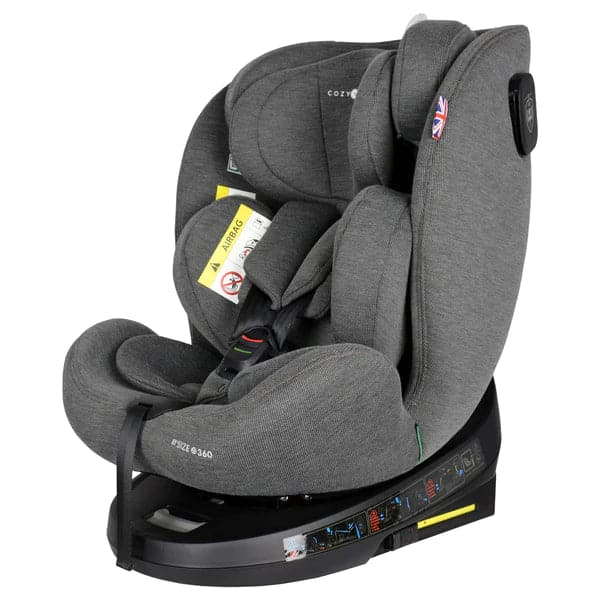Cozy N Safe Apollo i-Size 360° Rotation Car Seat 0+ 1/2/3 - Onyx - For Your Little One