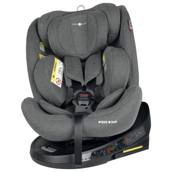 Cozy N Safe Apollo i-Size 360° Rotation Car Seat 0+ 1/2/3 - Onyx -  | For Your Little One