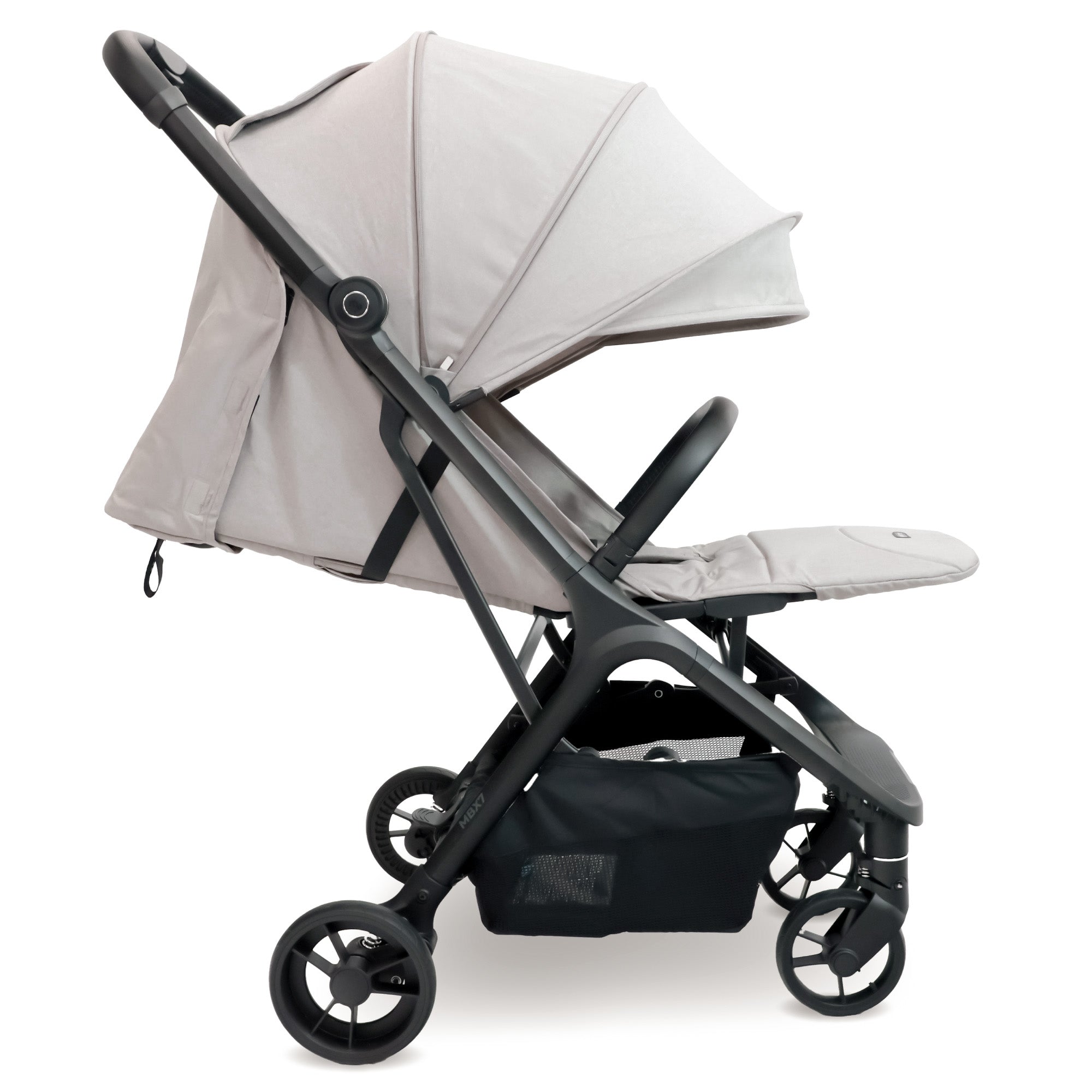 My Babiie MBX7 Plus Auto Fold Stroller - Camel   