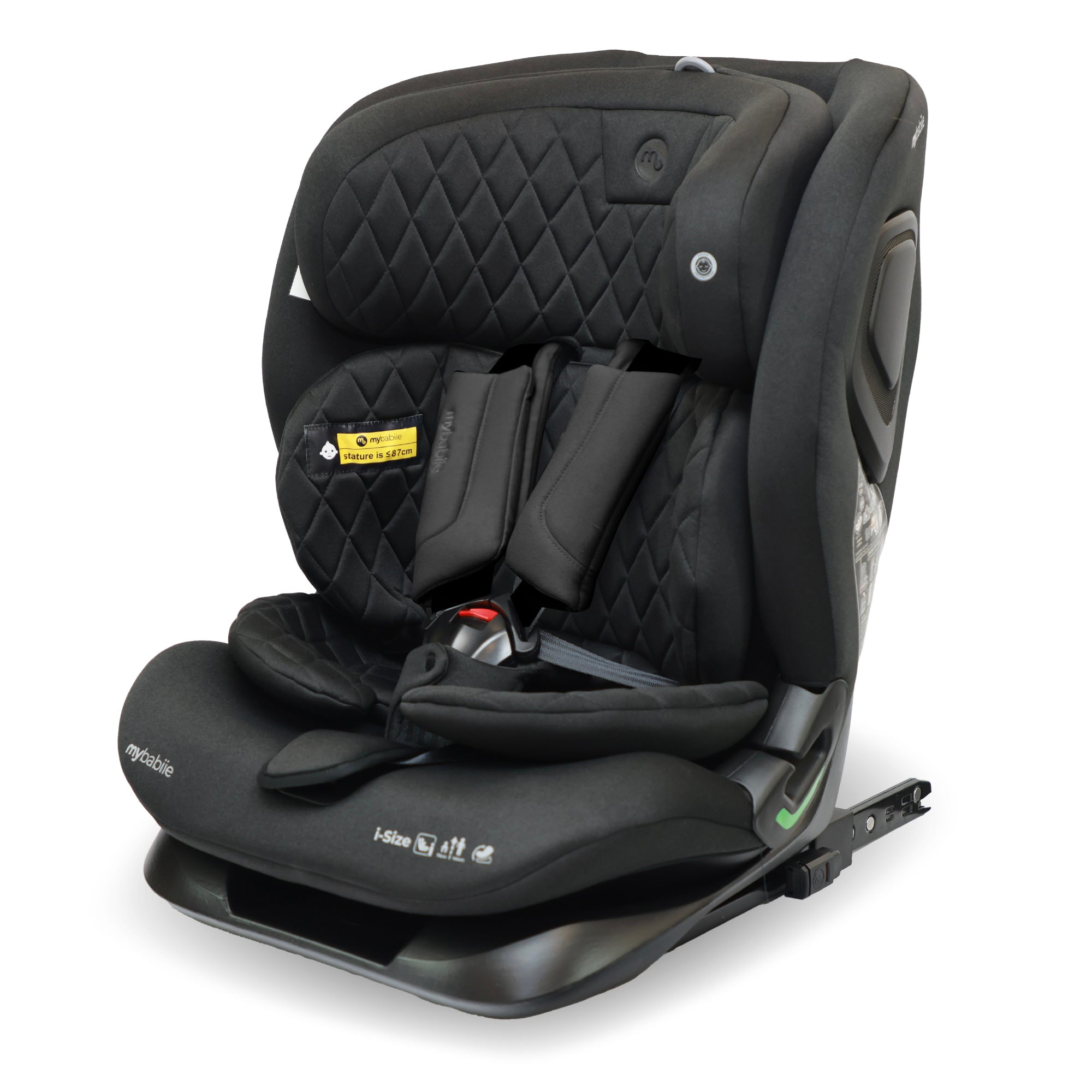 My Babiie i-Size Second Stage Car Seat (76-150cm) - Black