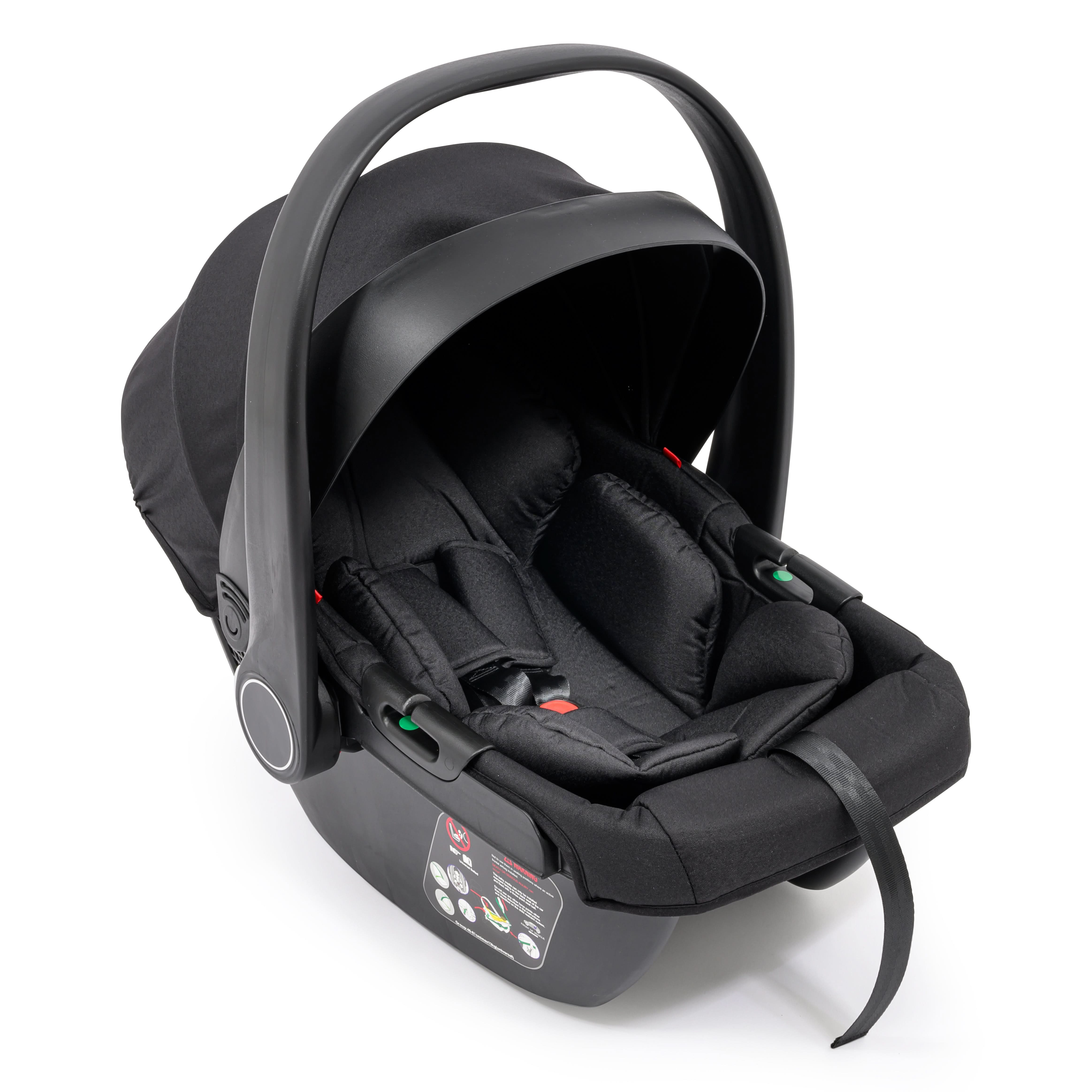 For Your Little One LITE 3 In 1 Travel System with i-Size Car Seat - Black   