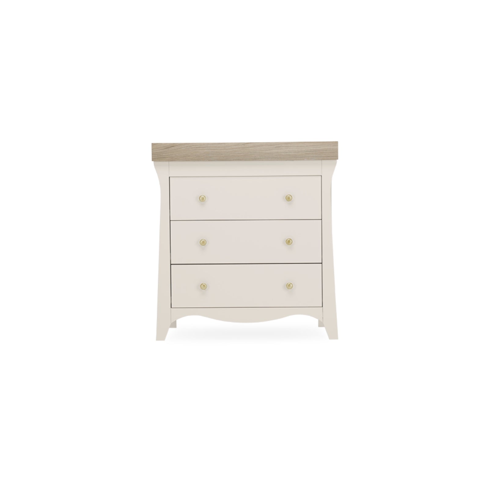 Cuddleco Clara 2 Piece Nursery Furniture Set - Cashmere & Ash   