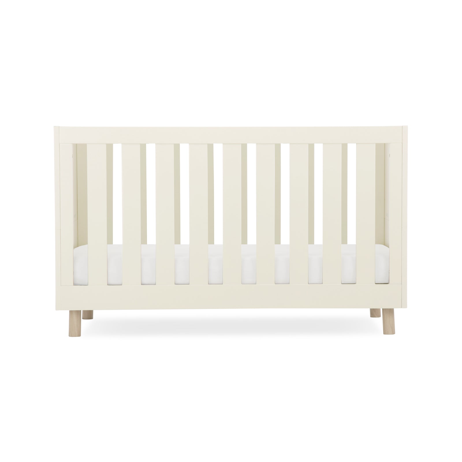 Cuddleco Harper Cot Bed - Cream & Ash