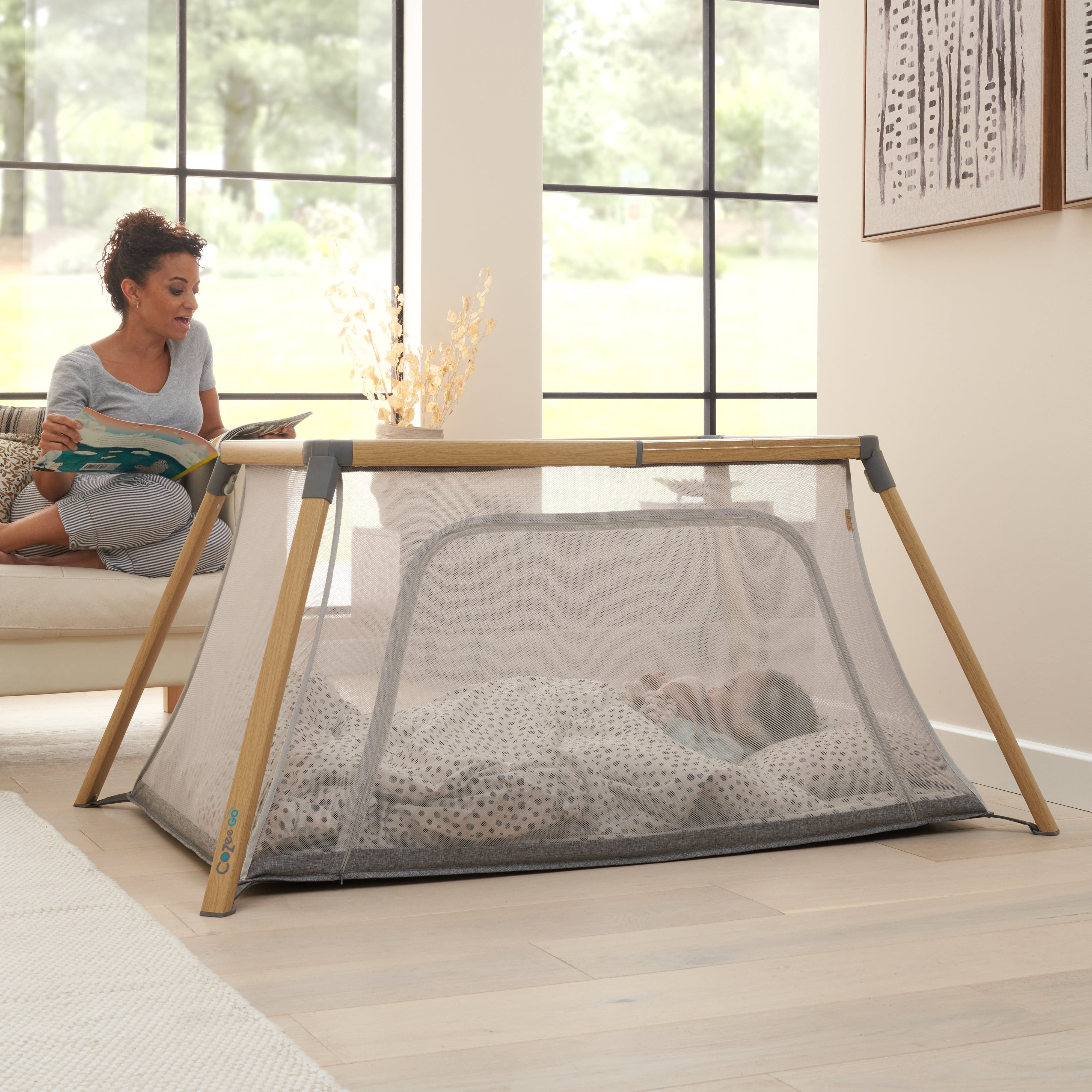 Comfy travel cot hotsell