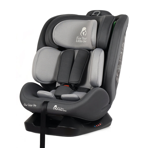 For Your Little One GrowWithMe 360 0/1/2/3 I-Size Car Seat - Slate Mist (Birth-12 Years)