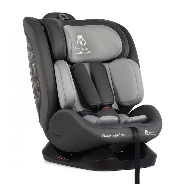 For Your Little One GrowWithMe 360 0/1/2/3 I-Size Car Seat - Slate Mist (Birth-12 Years)
