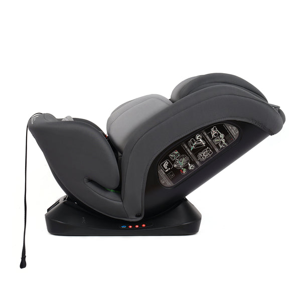 For Your Little One GrowWithMe 360 0/1/2/3 I-Size Car Seat - Slate Mist (Birth-12 Years)