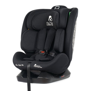 For Your Little One GrowWithMe 360 0/1/2/3 I-Size Car Seat - Midnight Black (Birth-12 Years)