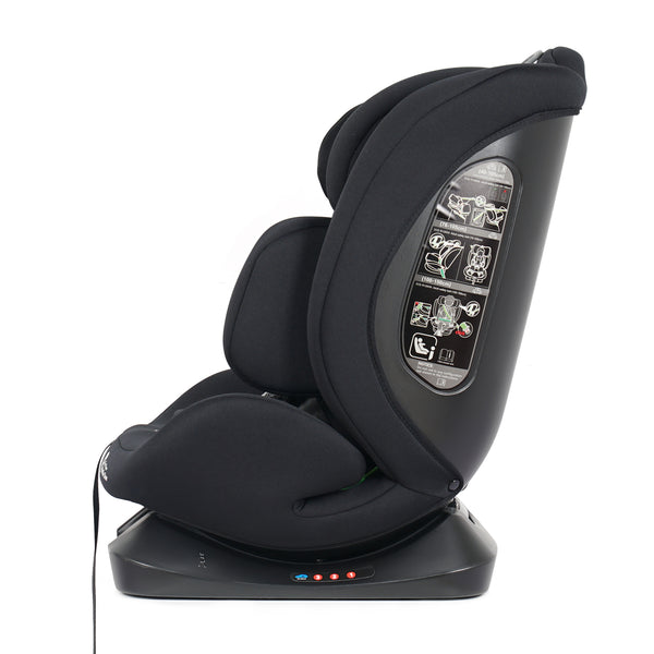 For Your Little One GrowWithMe 360 0/1/2/3 I-Size Car Seat - Midnight Black (Birth-12 Years)