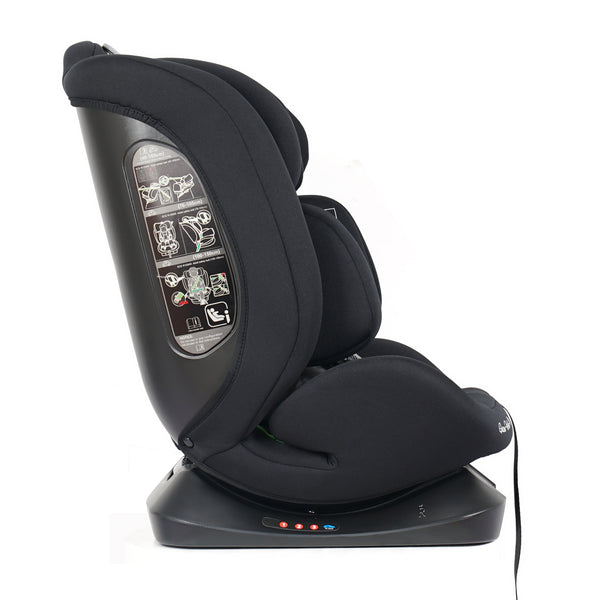 For Your Little One GrowWithMe 360 0/1/2/3 I-Size Car Seat - Midnight Black (Birth-12 Years)