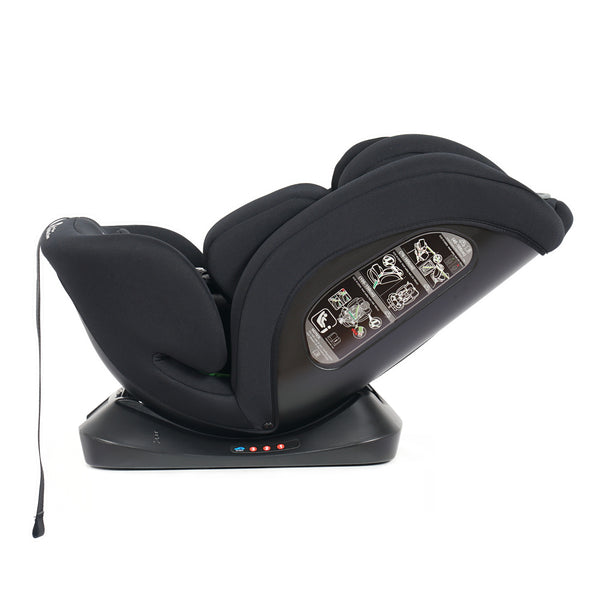 For Your Little One GrowWithMe 360 0/1/2/3 I-Size Car Seat - Midnight Black (Birth-12 Years)