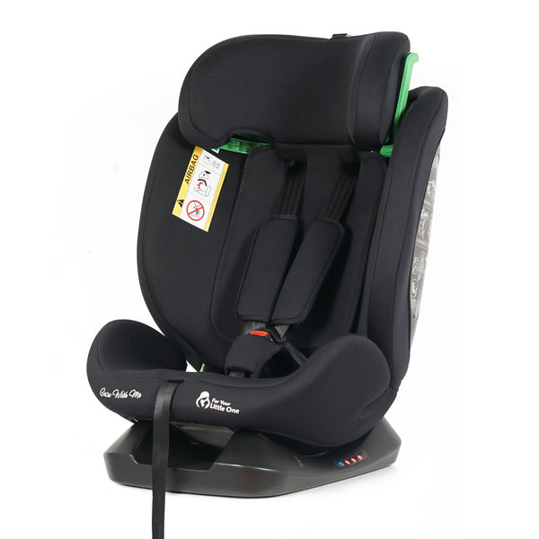 For Your Little One GrowWithMe 360 0/1/2/3 I-Size Car Seat - Midnight Black (Birth-12 Years)