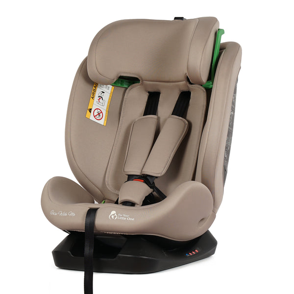 For Your Little One GrowWithMe 360 0/1/2/3 I-Size Car Seat - Latte Beige (Birth-12 Years)