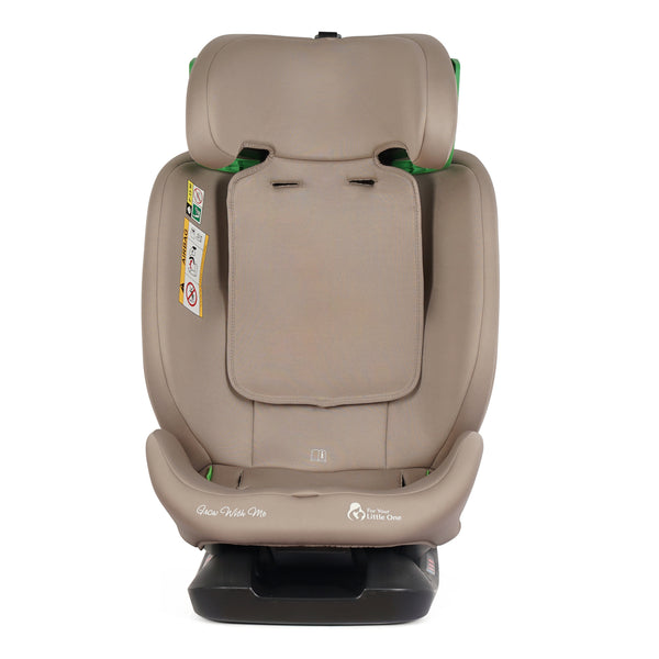 For Your Little One GrowWithMe 360 0/1/2/3 I-Size Car Seat - Latte Beige (Birth-12 Years)