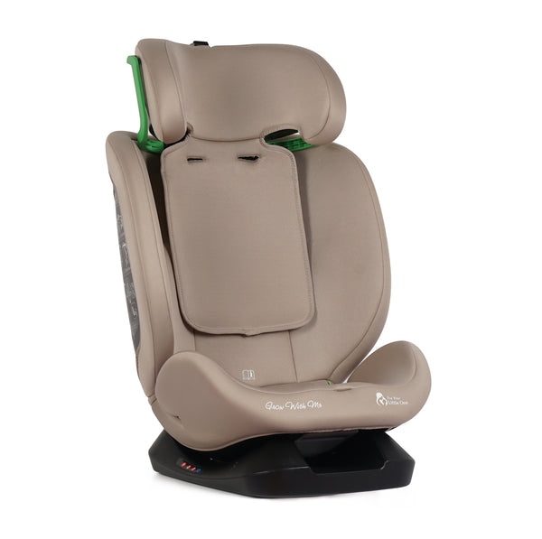 For Your Little One GrowWithMe 360 0/1/2/3 I-Size Car Seat - Latte Beige (Birth-12 Years)