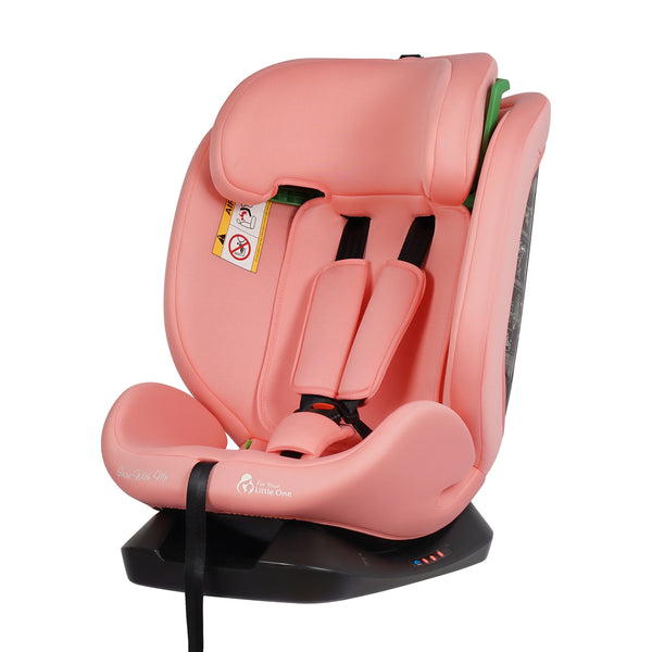 For Your Little One GrowWithMe 360 0/1/2/3 I-Size Car Seat - Blush Rose (Birth-12 Years)