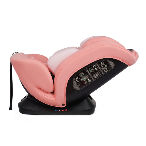 For Your Little One GrowWithMe 360 0/1/2/3 I-Size Car Seat - Blush Rose (Birth-12 Years)