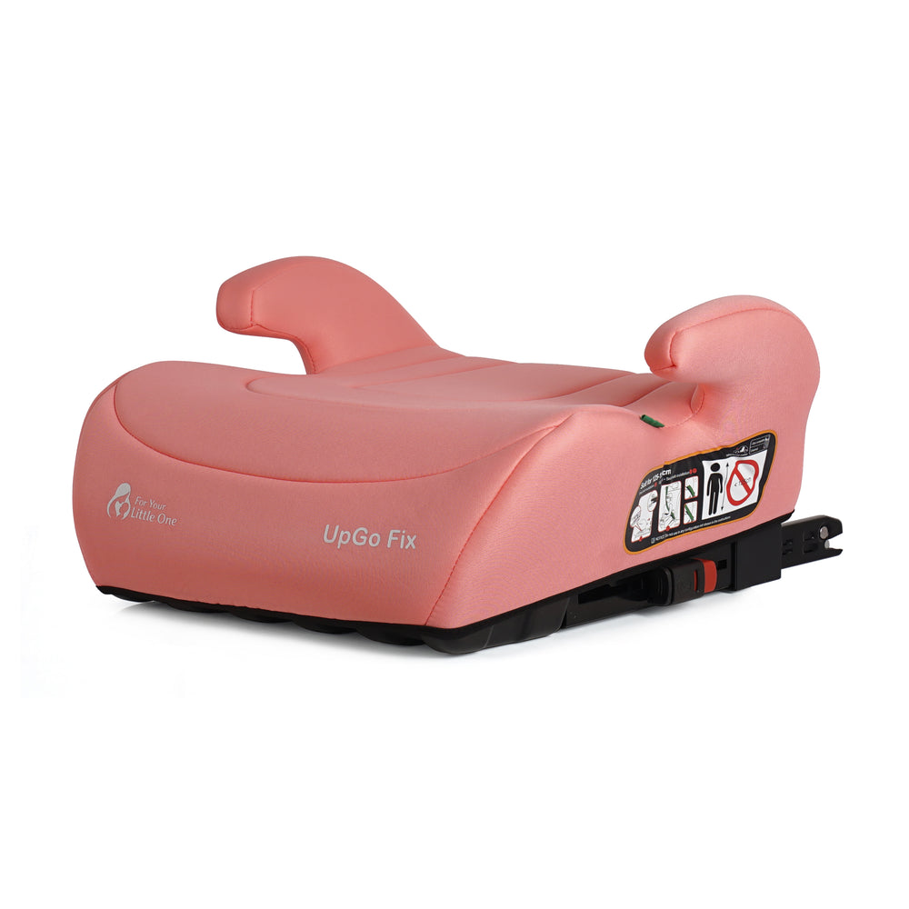 For Your Little One UpGo ISOFIX Booster Seat - Blush Rose (6-12 Years)