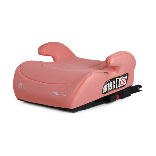 For Your Little One UpGo ISOFIX Booster Seat - Blush Rose (6-12 Years)