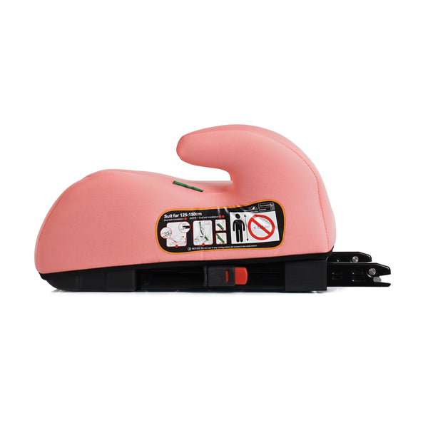 For Your Little One UpGo ISOFIX Booster Seat - Blush Rose (6-12 Years)