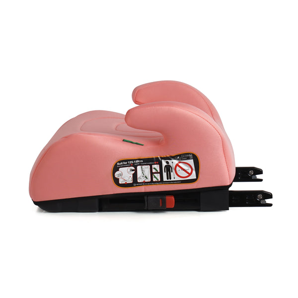 For Your Little One UpGo ISOFIX Booster Seat - Blush Rose (6-12 Years)
