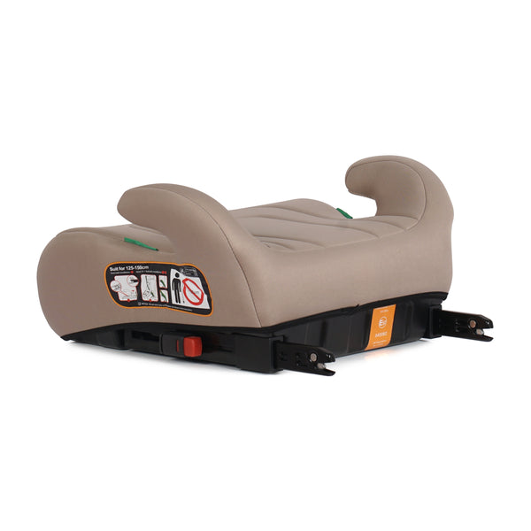 For Your Little One UpGo ISOFIX Booster Seat - Latte Beige (6-12 Years)