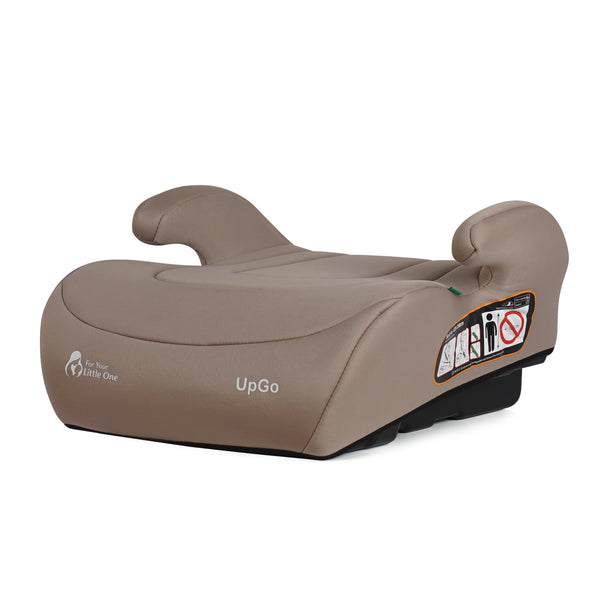 For Your Little One UpGo Belted Booster Seat - Latte Beige (6-12 Years)