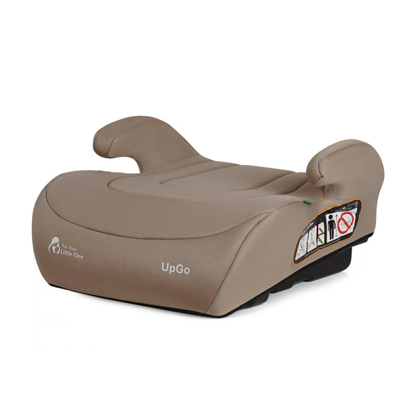 For Your Little One UpGo Belted Booster Seat - Latte Beige (6-12 Years)