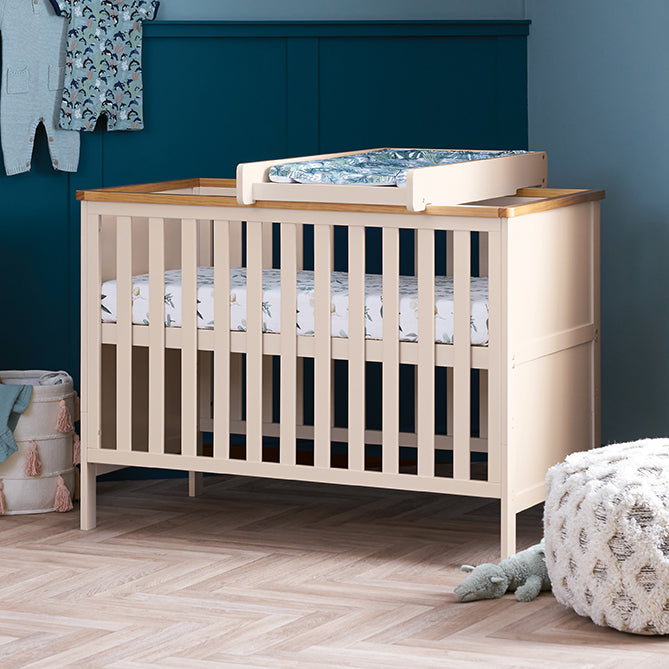 Obaby Evie Mini Cot Bed - Cashmere -  | For Your Little One