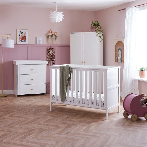 Obaby Evie Mini 2 Piece Room Set - White -  | For Your Little One