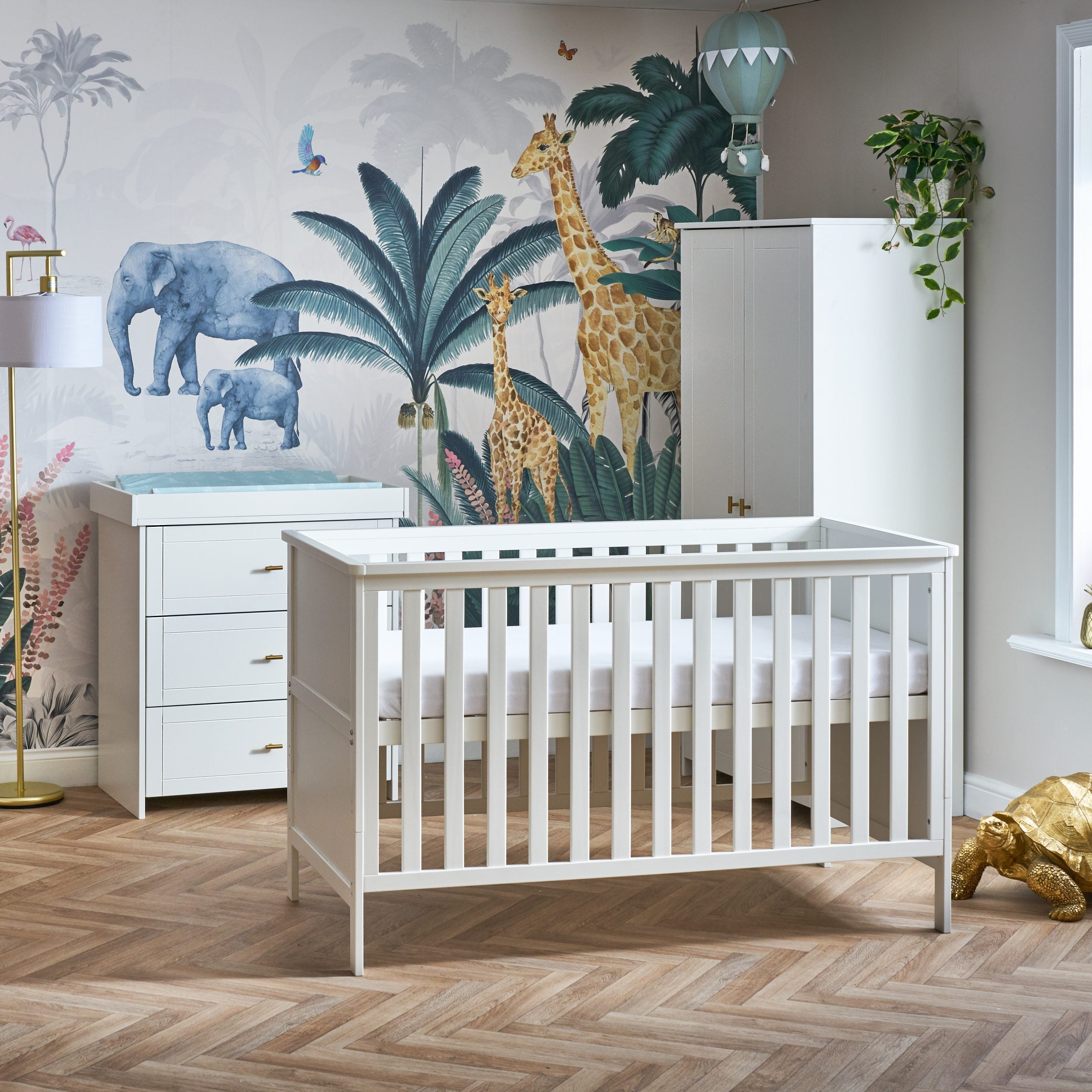 Obaby Evie 3 Piece Room Set - White -  | For Your Little One
