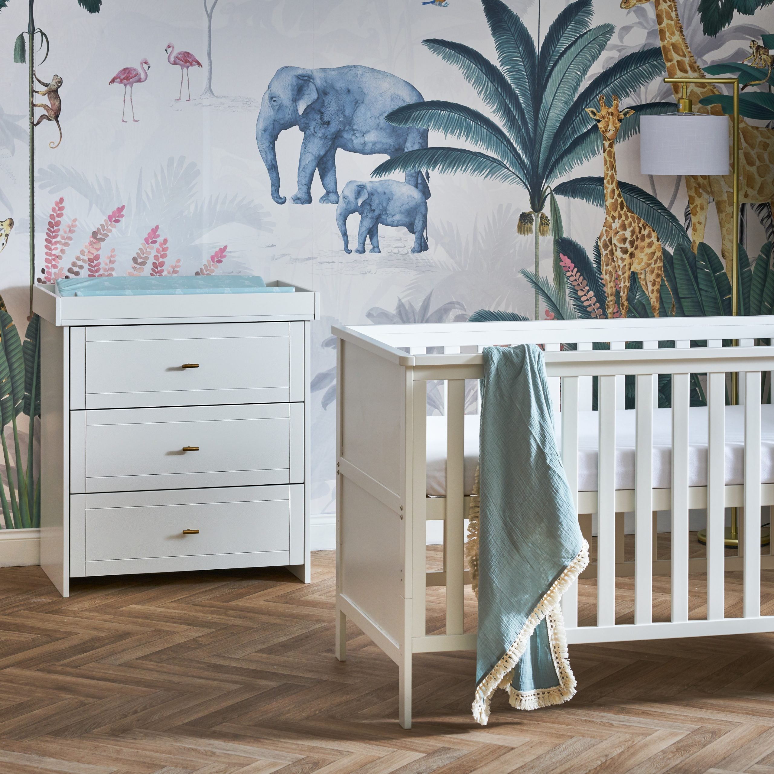 Obaby Evie 2 Piece Room Set - White -  | For Your Little One