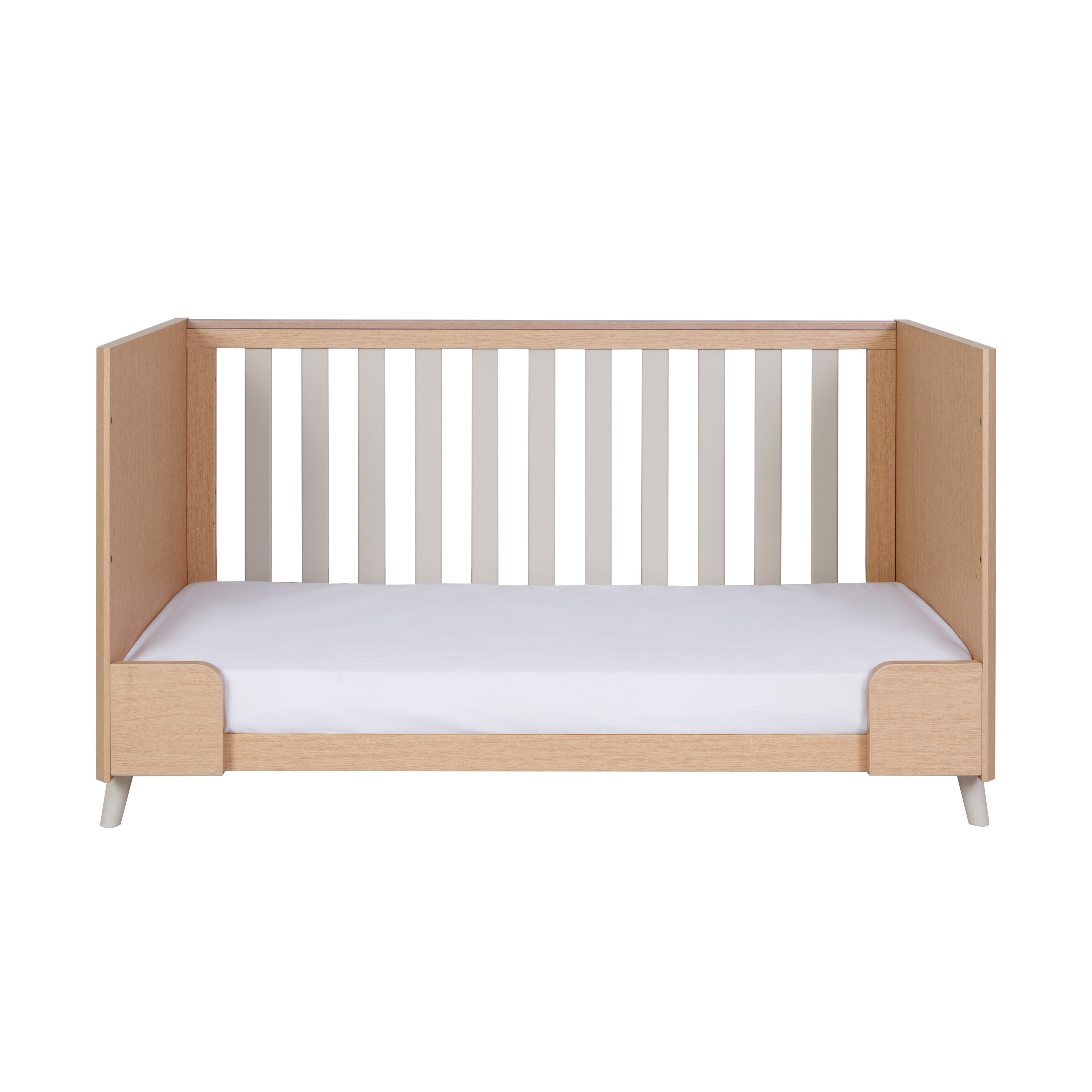 Tutti Bambini Fika 3 Piece Room Set - White Sand /Light Oak   