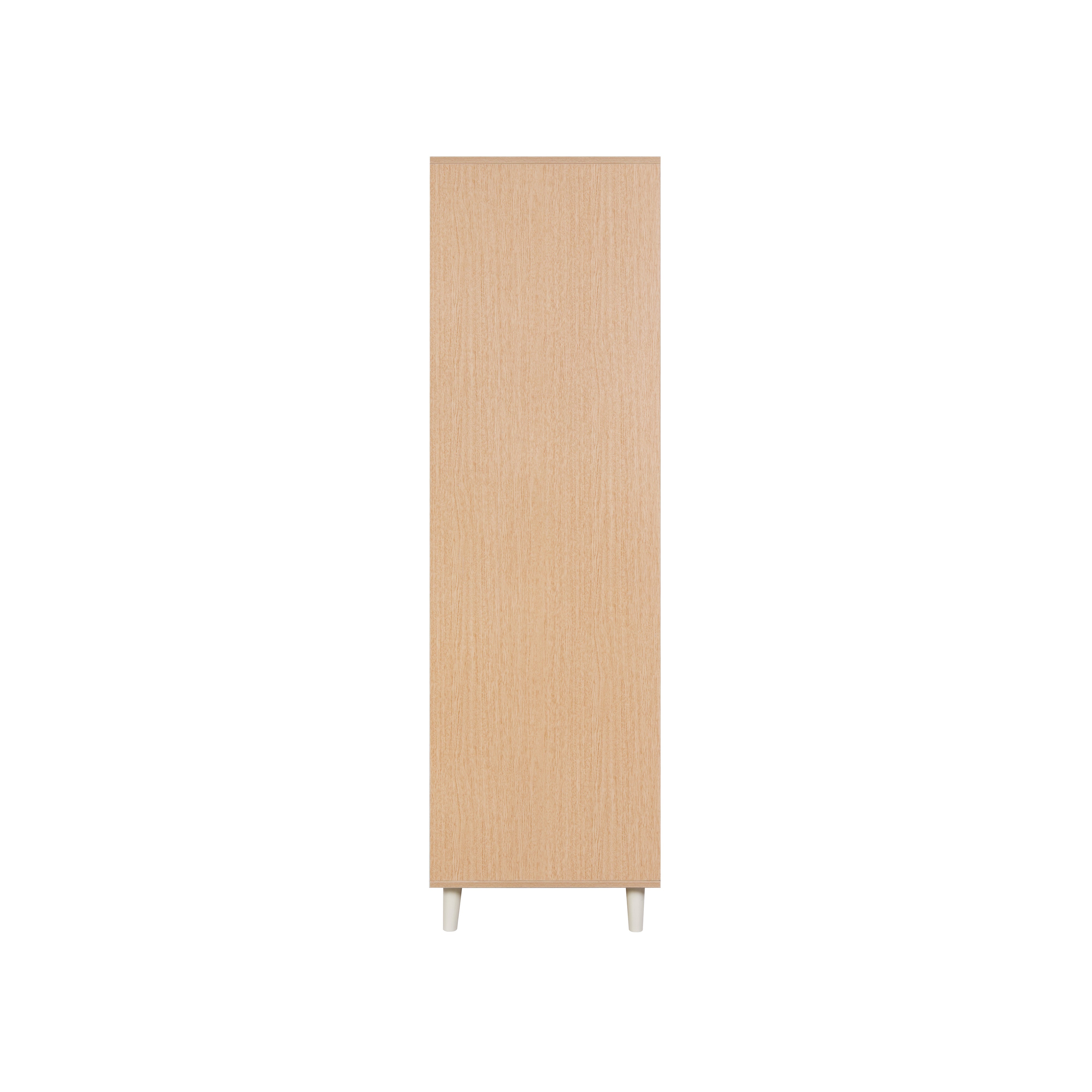 Tutti Bambini Fika Wardrobe - Light Oak/White Sand