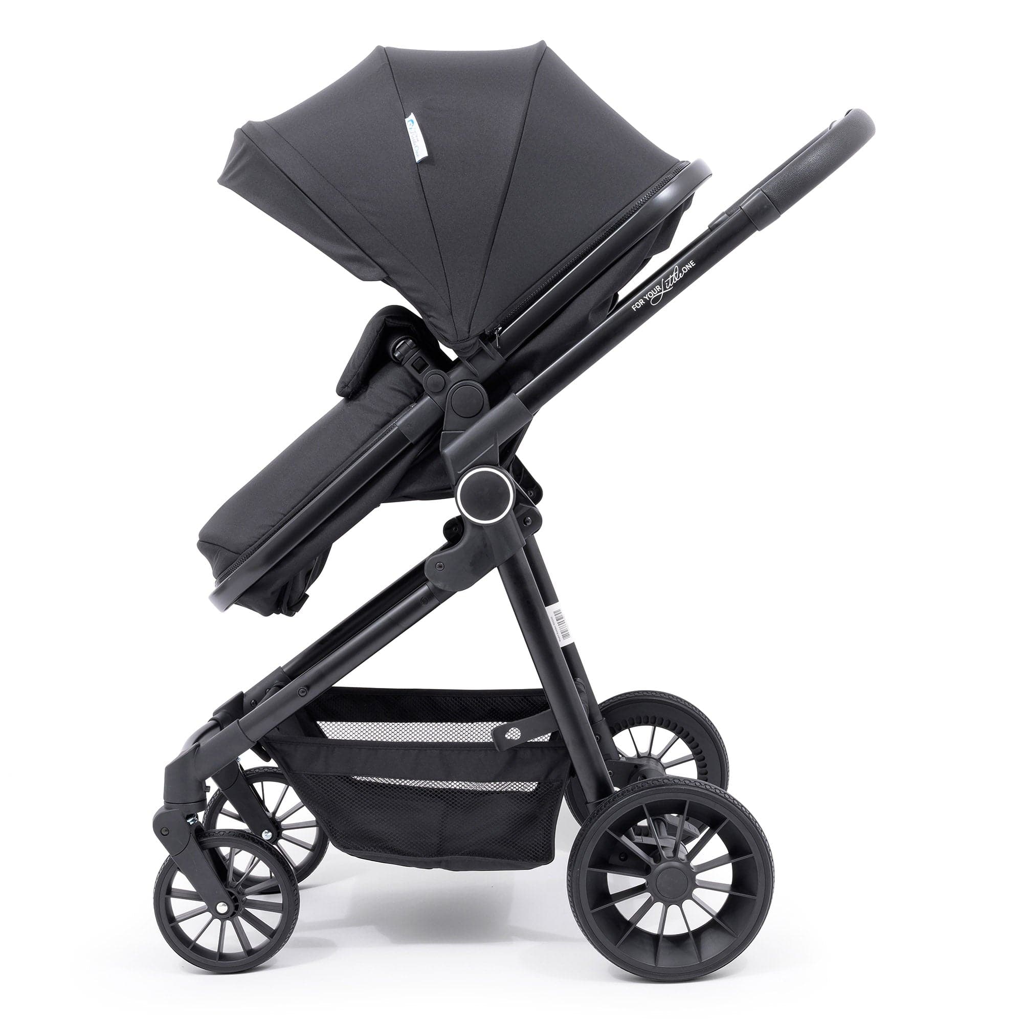 For Your Little One LITE 3 In 1 Travel System - Black - Damaged Box   