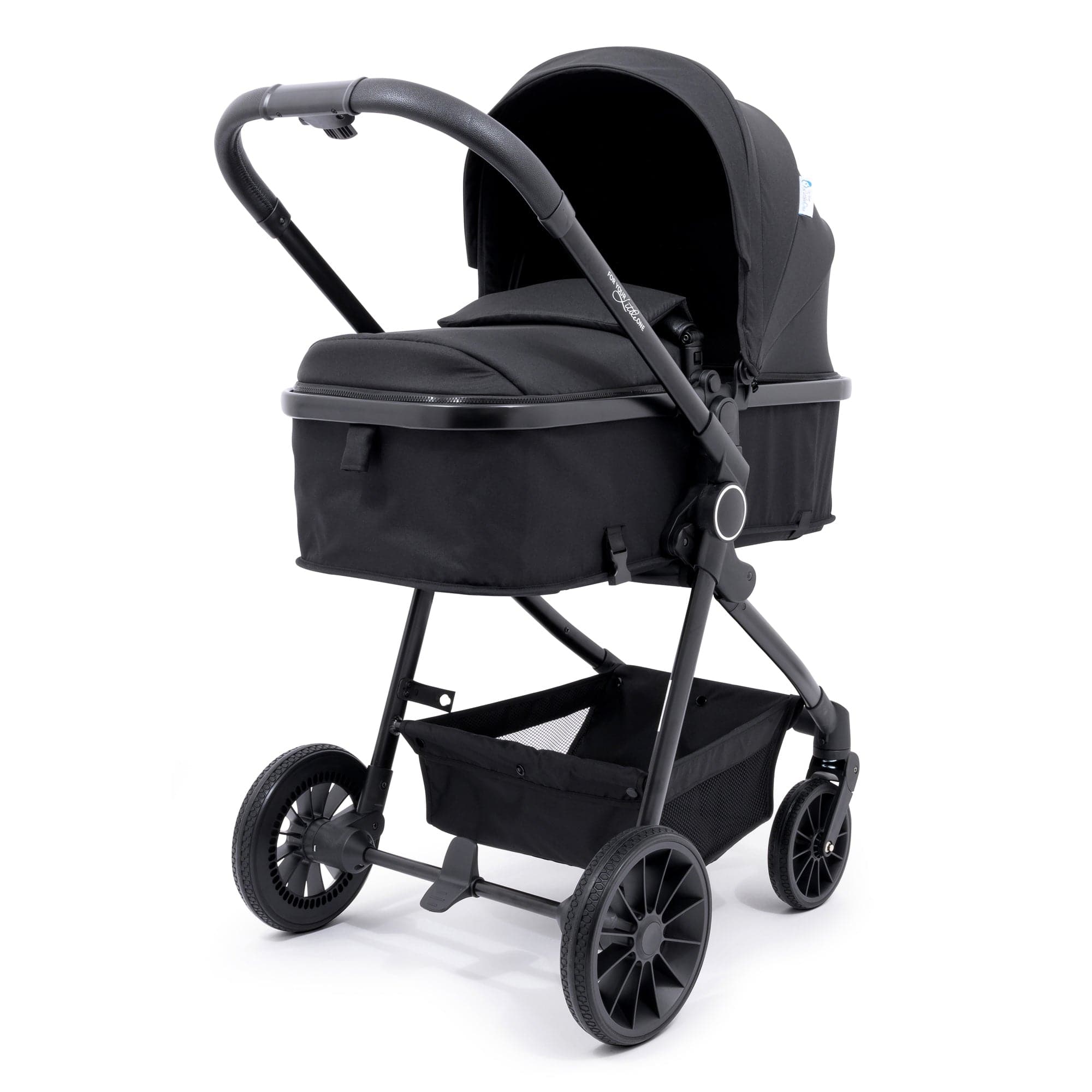 For Your Little One LITE 2 In 1 Pushchair - Black   