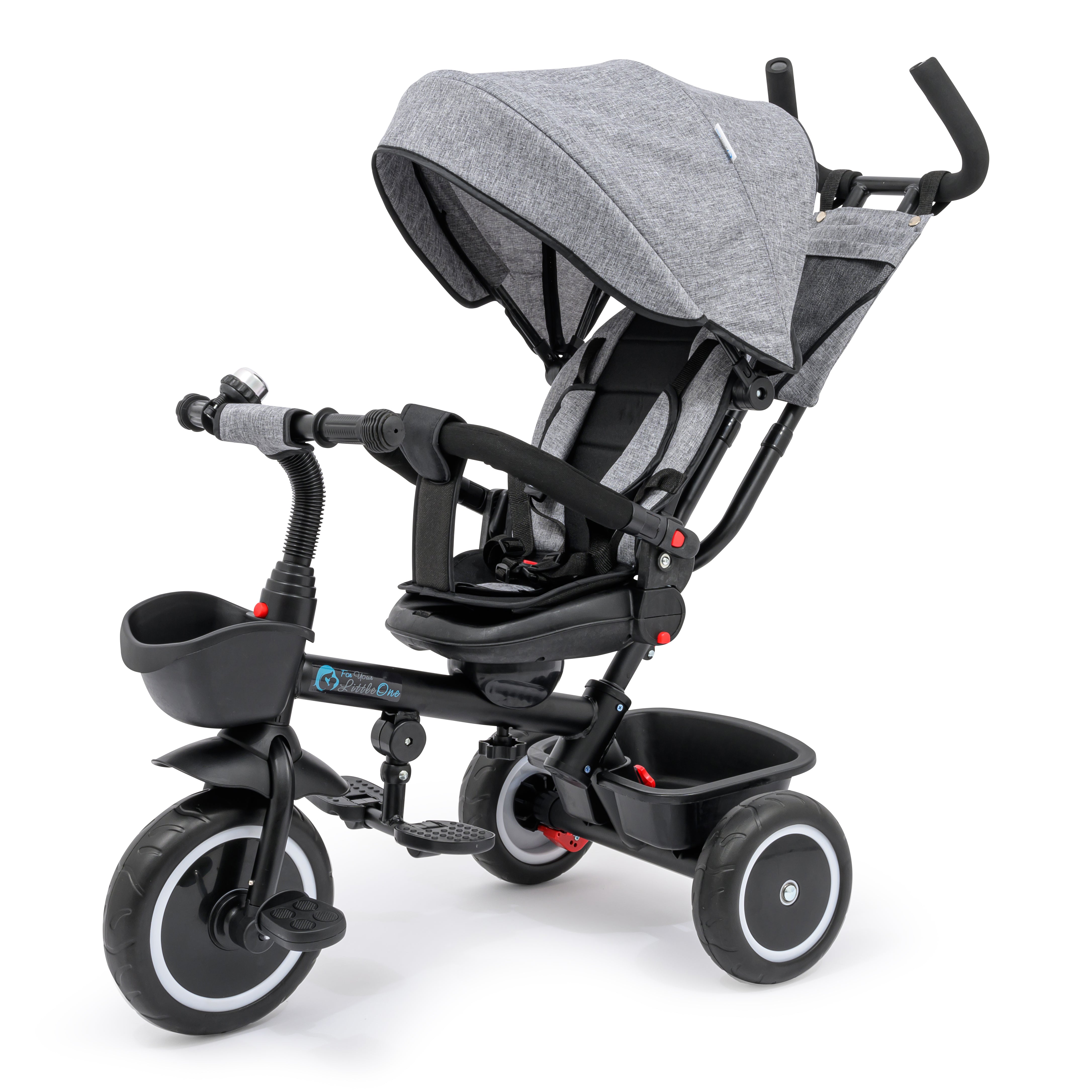 Foryourlittleone Trike V3 - Grey (9m-5y)   