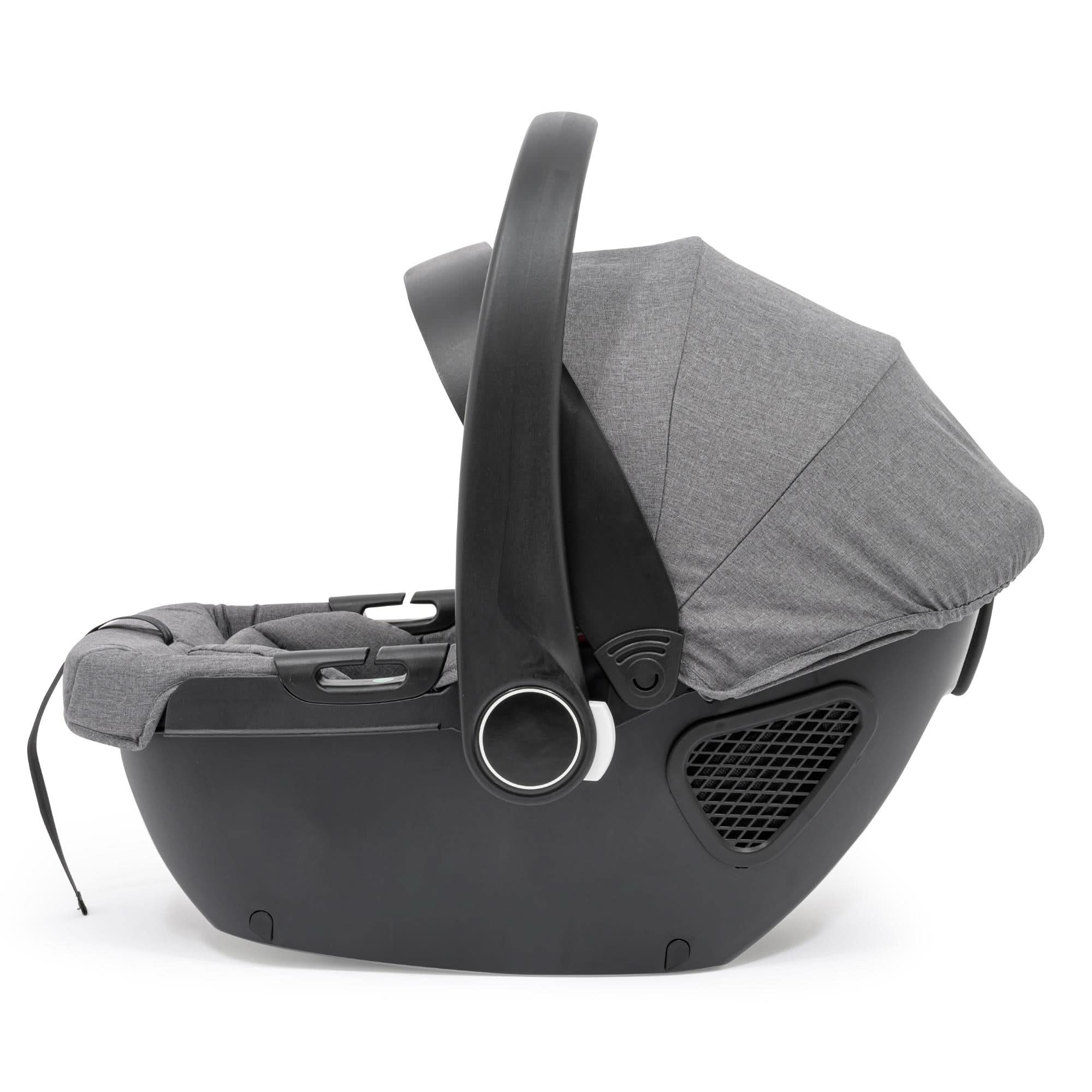 For Your Little One LITE 3 In 1 Travel System with i-Size Car Seat - Slate Grey   