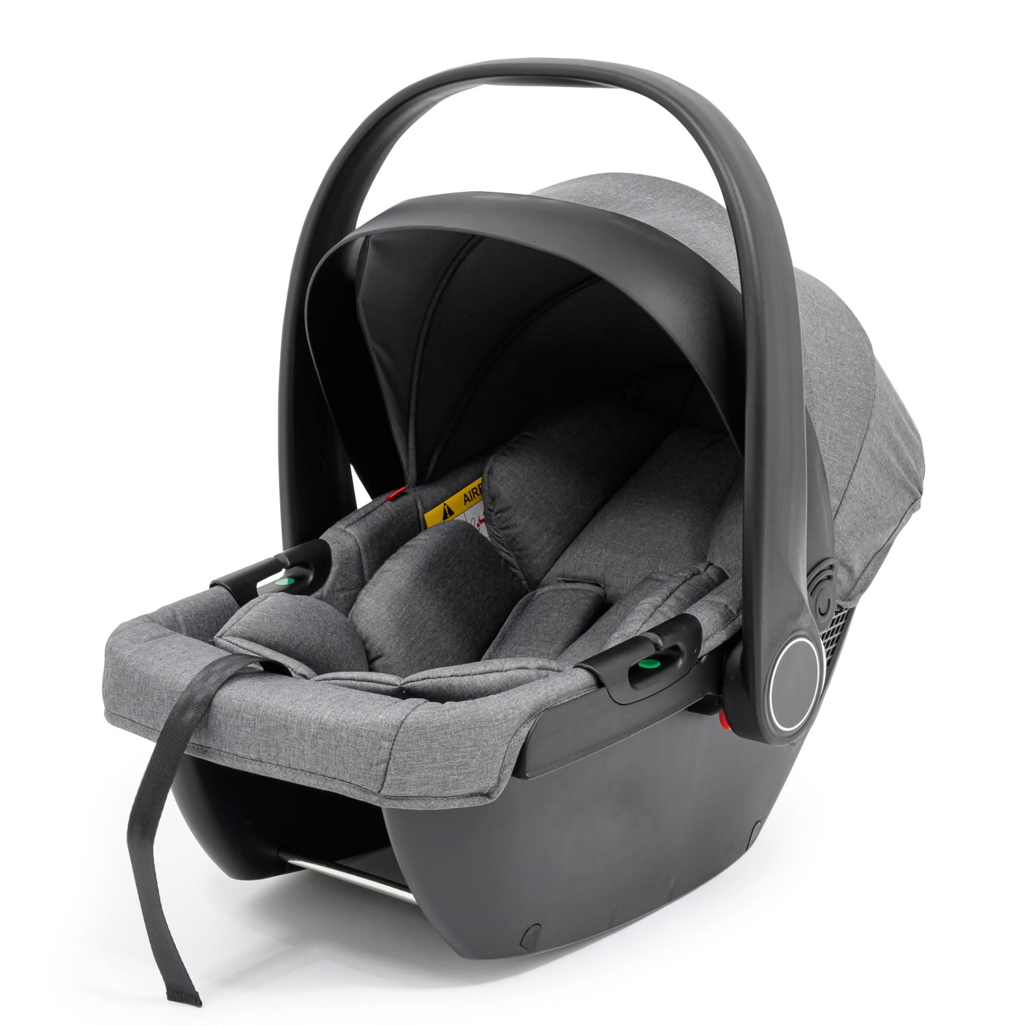 For Your Little One LITE 3 In 1 Travel System with i-Size Car Seat - Slate Grey   