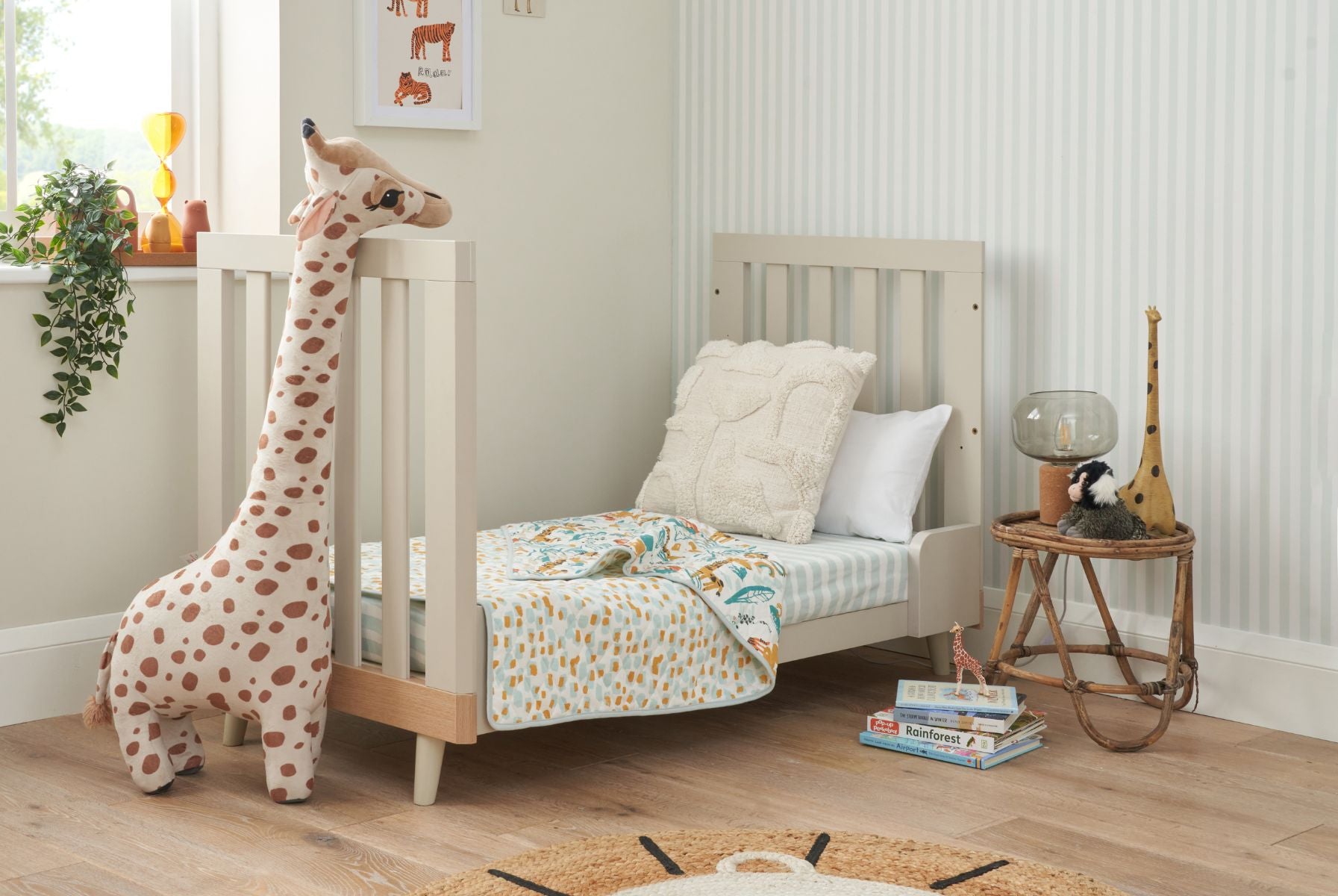 Tutti Bambini Hygge Mini 3pc Room Set - Light Oak/White Sand