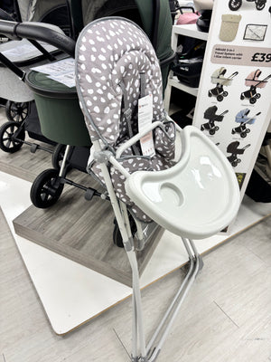 My Babiie compact highchair ex display clearance