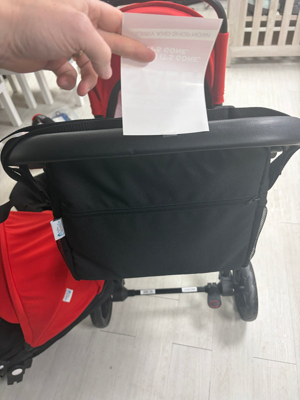 For Your Little One Million Dreams 3 In 1 Travel System With Isofix Base and changing Bag - Red Clearance