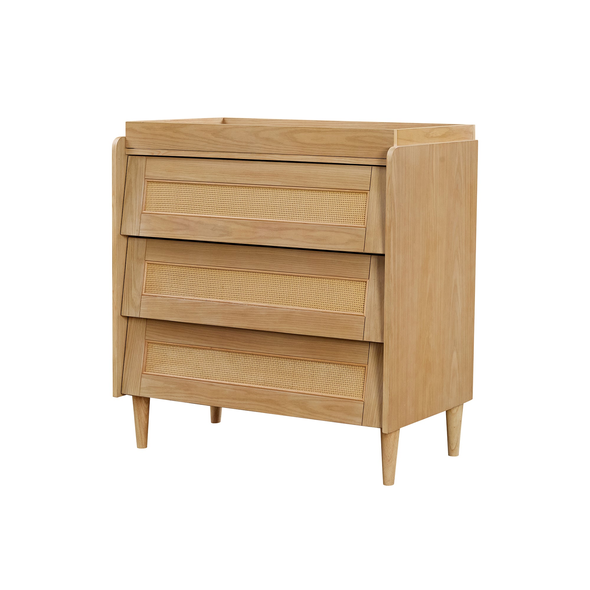 Tutti Bambini Japandi Chest Changer - Light Oak