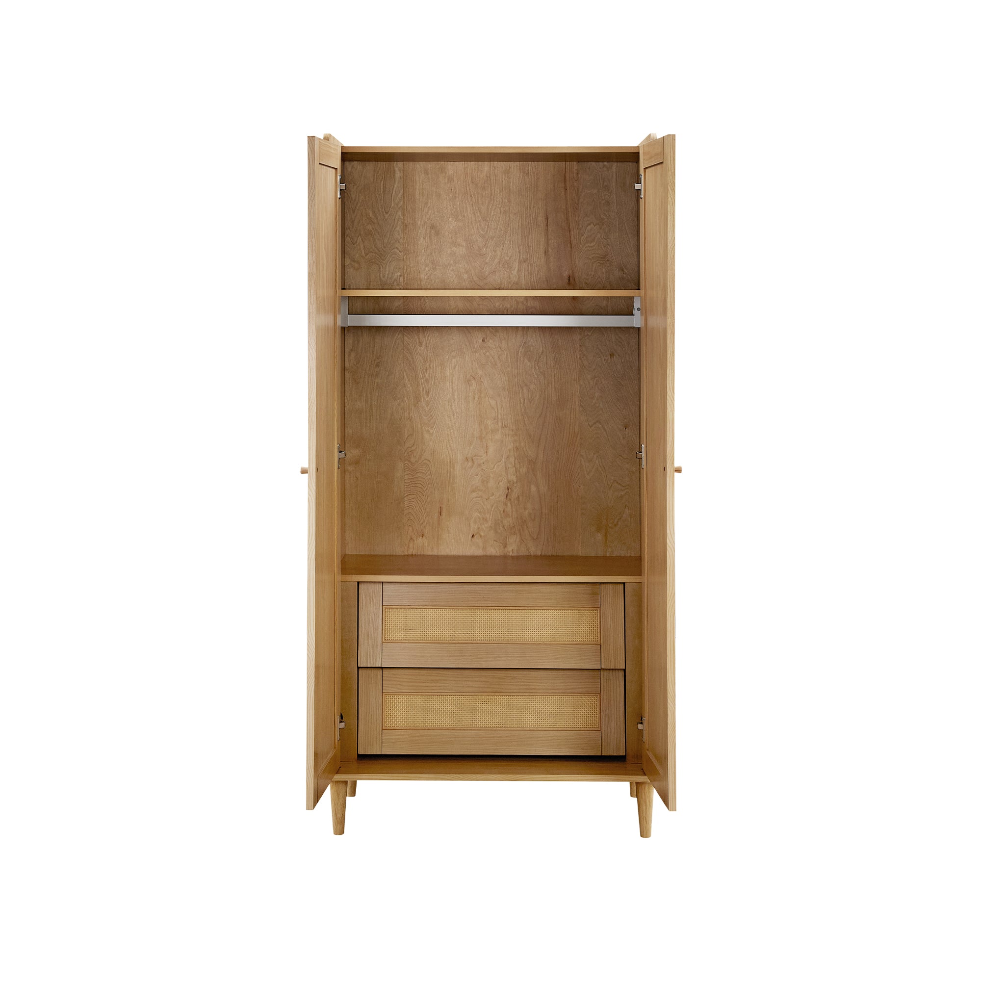 Tutti Bambini Japandi Wardrobe - Light Oak