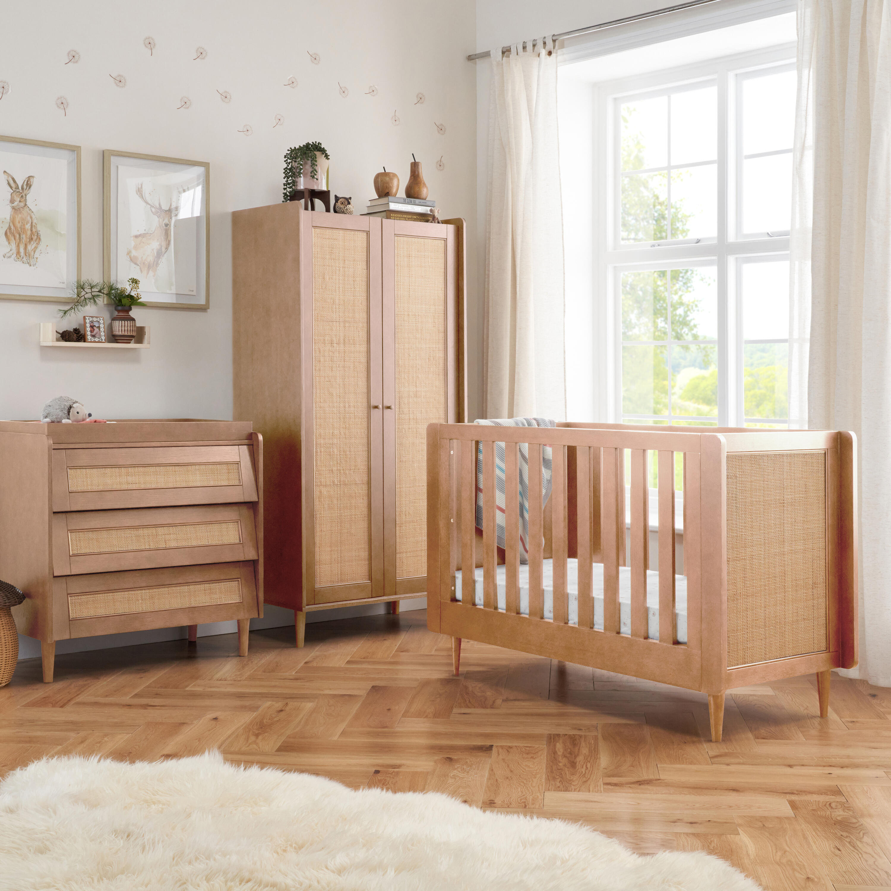 Tutti Bambini Japandi Mini 3pc Room Set - Light Oak