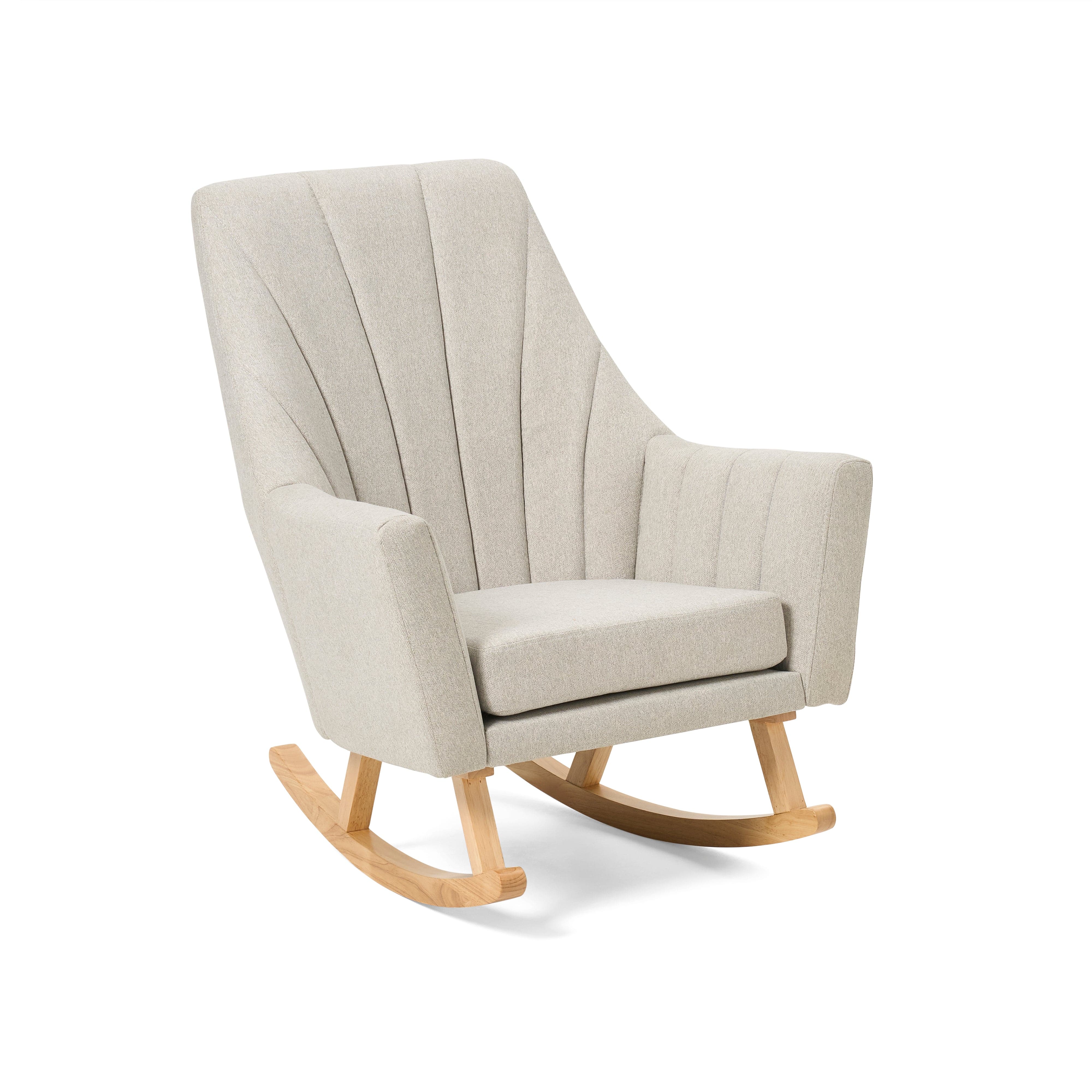Tutti Bambini Jonah Rocking Chair & Foot Stool - Pebble -  | For Your Little One