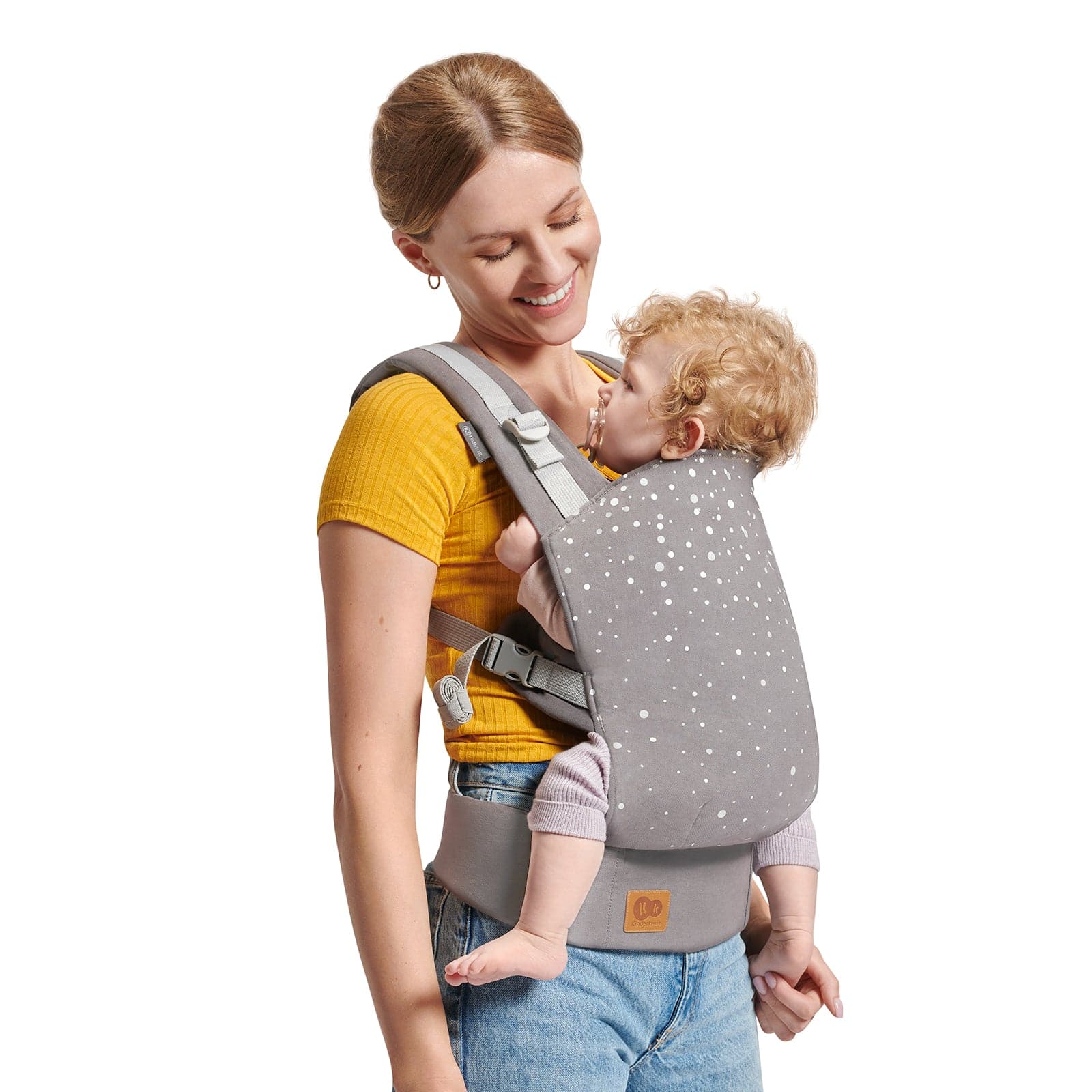 Kinderkraft Nino Baby Carrier Confetti Grey -  | For Your Little One