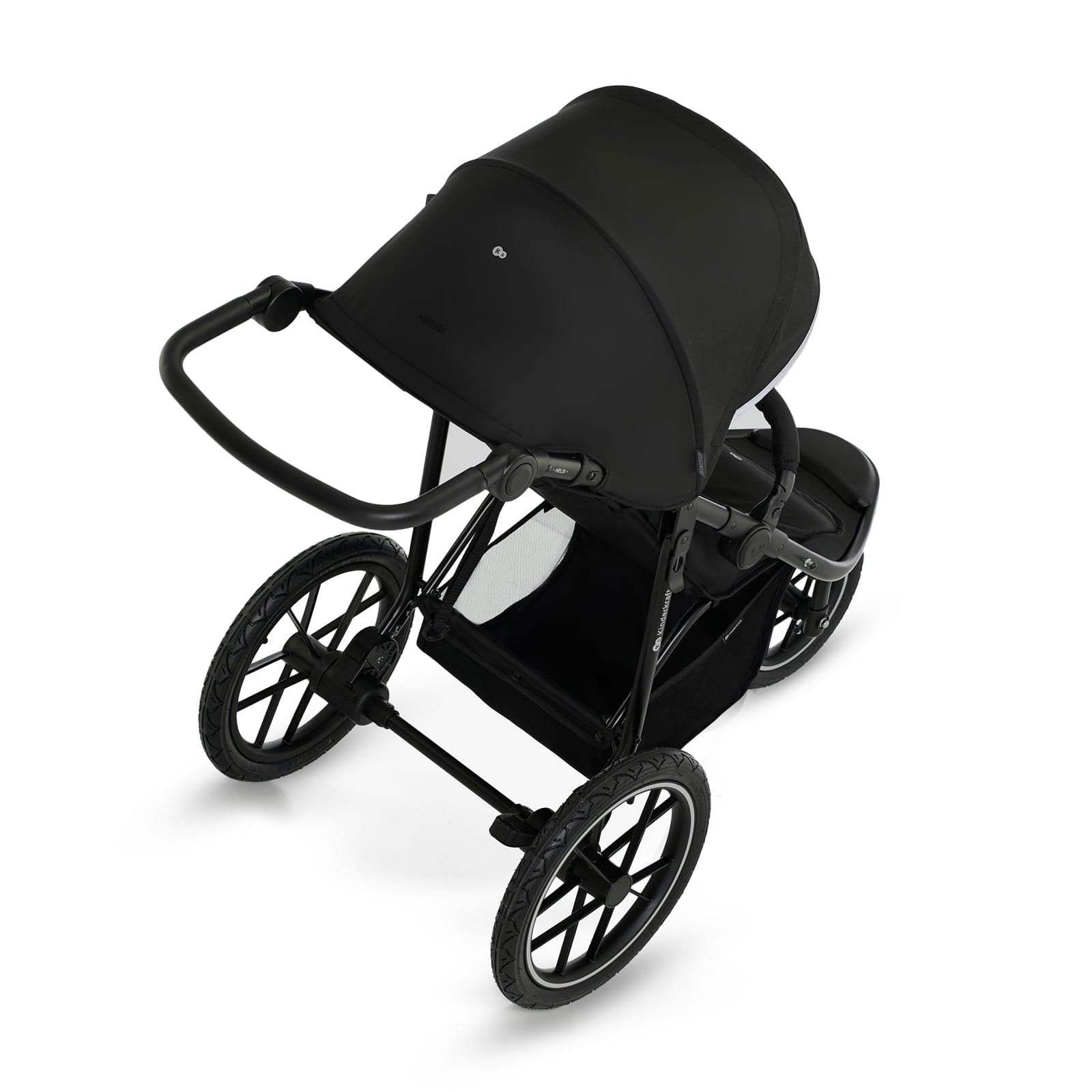 Kinderkraft Helsi 3-Wheeled Stroller Deep Black -  | For Your Little One