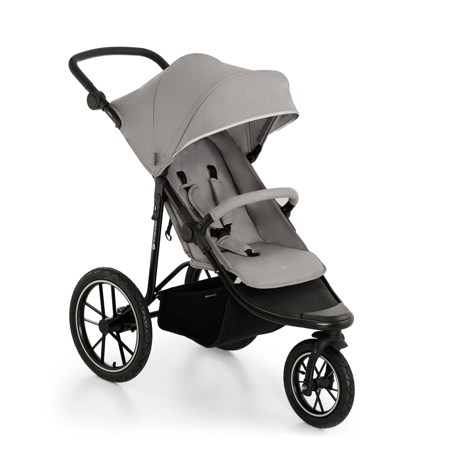 Kinderkraft Helsi 3-Wheeled Stroller Dust Grey -  | For Your Little One