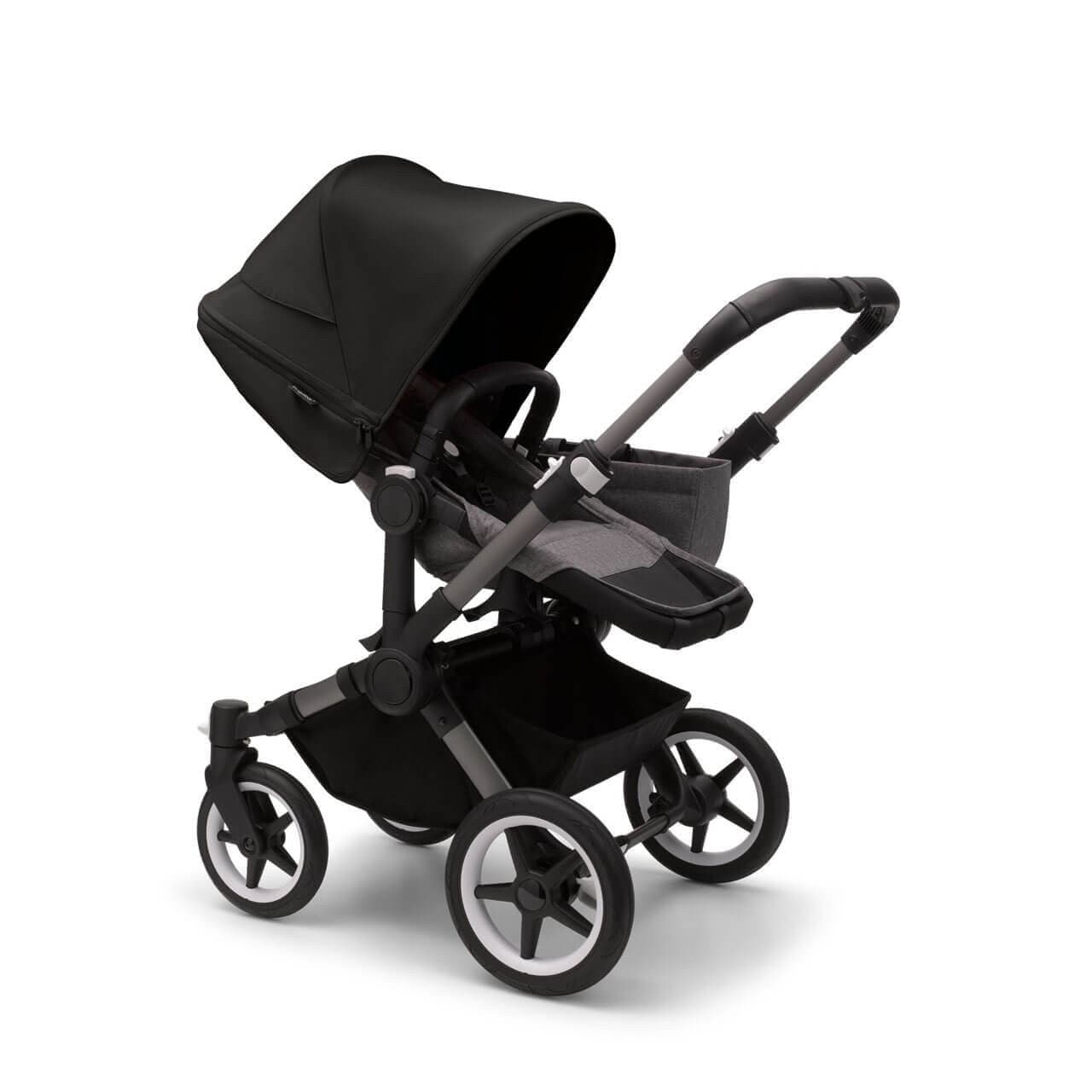 Bugaboo Donkey 5 Mono Travel System on Graphite/Grey Chassis + Turtle Air - Choose Your Colour - For Your Little One